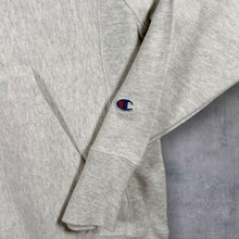 Load image into Gallery viewer, Champion Reverse Weave CU Wrestling Hoodie Mens M Grey USA College Heavyweight
