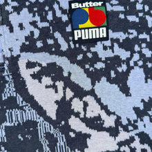 Load image into Gallery viewer, PUMA x Butter Goods Marathon Polo XL Mineral Blue Jacquard Knit Skate Streetwear
