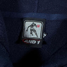 Load image into Gallery viewer, Vintage And 1 "And One Basketball" Hip Hop Y2K Graphic Navy Blue Hoodie
