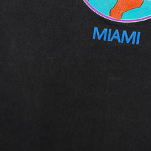 Load image into Gallery viewer, Vintage Hard Rock Cafe "Miami" Tourist Graphic Black Single Stitch T-Shirt
