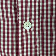 Load image into Gallery viewer, Burberry Brit Mens M Red Gingham Check Shirt 100% Cotton Long Sleeve
