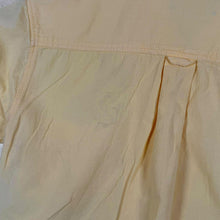 Load image into Gallery viewer, Early 00's Lee Saniforized Union Made Yellow Short Sleeve Cotton Zip Shirt

