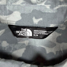 Load image into Gallery viewer, TNF The North Face Grey White Camo Camouflage Pattern Long Sleeve Shirt

