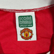 Load image into Gallery viewer, Manchester United 1994 FA Cup Final Cantona 7 Shirt Score Draw Retro Medium

