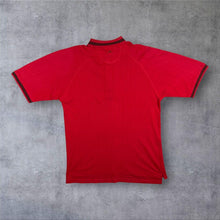 Load image into Gallery viewer, Vintage Adidas Golf Polo Shirt Mens L XL Red Black Pinstripe Retro Y2K Sportswear
