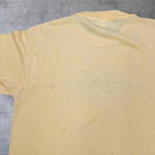 Load image into Gallery viewer, Vintage Royal Caribbean “I’m Shipshape” Souvenir Graphic Single Stitch Yellow T-Shirt
