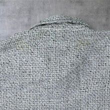 Load image into Gallery viewer, Vintage Stratum Company Shirt Mens XL XXL Grey Textured Boxy 90s Long Sleeve
