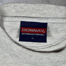Load image into Gallery viewer, Vintage Donnay International Sweatshirt XL Grey Embroidered Spellout 90s Y2K
