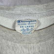 Load image into Gallery viewer, Vintage Champion Reverse Weave Cleveland Sweatshirt 2XL Grey Collegiate XXL
