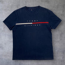 Load image into Gallery viewer, Tommy Hilfiger Classic Embroidered Logo Spellout T-Shirt
