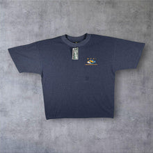Load image into Gallery viewer, Vintage 90's H.L.Miller Gold "Maui" Hawaii USA Tourist Embroidered Blue T-Shirt
