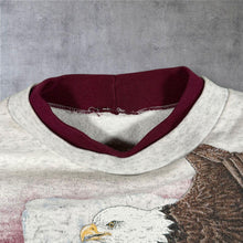 Load image into Gallery viewer, Vintage 1994 Artisans Janelle Thompson Bald Eagle AOP Sweatshirt 90s USA XL
