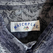 Load image into Gallery viewer, Vintage 90's Matchplay Grey Mix Floral Patterned Long Sleeve Shirt
