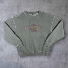 Load image into Gallery viewer, Vintage Oarsman Les Cheneaux Islands Michigan Boat Sweatshirt M Embroidered
