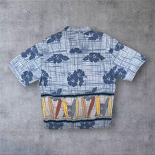 Load image into Gallery viewer, Vintage Greg Noll Oceanwear Hawaiian Tropical Pattern Rayon Cotton Blend Shirt
