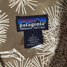 Load image into Gallery viewer, Patagonia Organic Cotton Pine Tree Print Shirt Mens L XL Made Thailand Aloha

