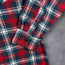 Load image into Gallery viewer, Mens XXL Red Tartan Flannel Shirt 100% Cotton Plaid Lumberjack Grunge 45/46
