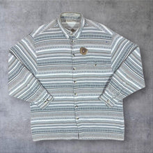 Load image into Gallery viewer, Vintage 90s Steve Sportswear Aztec Geometric Woven Shirt Mens L XL Southwestern
