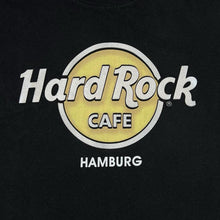 Load image into Gallery viewer, Hard Rock Cafe "Hamburg" Classic Souvenir Logo Spellout Graphic T-Shirt
