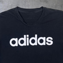 Load image into Gallery viewer, Adidas Classic Big Spellout Graphic Short Sleeve Black T-Shirt
