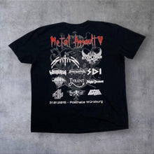 Load image into Gallery viewer, Metal Assault (2015) Heavy Metal Music Band Festival Lineup T-Shirt
