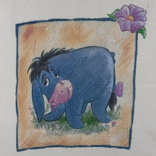Load image into Gallery viewer, Vintage The Disney Store Eeyore Winnie The Pooh Graphic Cream T-Shirt

