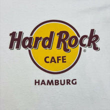 Load image into Gallery viewer, Hard Rock Cafe "Hamburg" Classic Souvenir Logo Spellout Graphic T-Shirt
