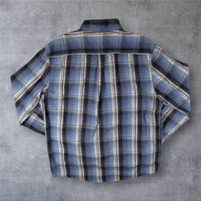 Load image into Gallery viewer, Lee Classic Blue Multi Plaid Check Long Sleeve Cotton Shirt
