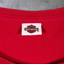 Load image into Gallery viewer, Harley Davidson (2013) Big Island Kona, Hawaii Biker Tourist Graphic Red T-Shirt
