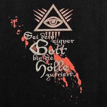 Load image into Gallery viewer, Nachtblut Graphic Spellout Gothic Dark Black Metal Band T-Shirt
