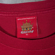 Load image into Gallery viewer, Vintage Budweiser Racing T Shirt XL Made USA Y2K Motorsport Graphic Red 2006
