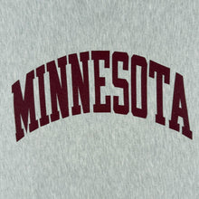 Load image into Gallery viewer, Vintage Champion Reverse Weave Minnesota Sweatshirt XL Grey Collegiate USA
