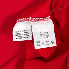 Load image into Gallery viewer, Tommy Hilfiger Denim Classic Red Cotton Lycra Stretch Short Sleeve V-Neck T-Shirt
