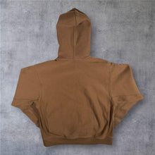 Load image into Gallery viewer, Carhartt WIP Hooded American Script Sweat Hoodie Brown Large L Mini Logo
