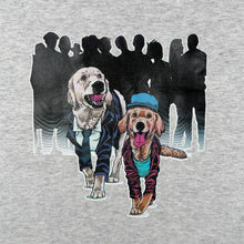 Load image into Gallery viewer, Labrador Dog Pet Novelty Animal Graphic Grey Cotton T-Shirt
