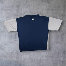 Load image into Gallery viewer, Vintage 90's Starter NCAA Georgetown Hoyas Embroidered College Colour Block T-Shirt
