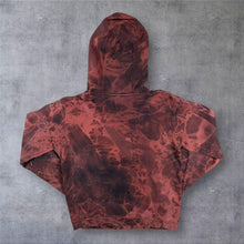 Load image into Gallery viewer, Nike "Lafayette-Jefferson Bronchos" College Sports Graphic Bleach Tie Dye Hoodie
