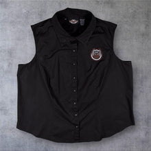 Load image into Gallery viewer, Harley Davidson 105th Anniversary Shirt Womens 2W Black 1903 2008 MotorClothes
