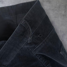 Load image into Gallery viewer, GANT Tyler Slightly Lower Waist Regular Fit Straight Leg Black Corduroy Trousers
