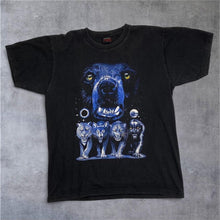 Load image into Gallery viewer, Vintage Euro Dragon Big Cat Animal Nature Wildlife Graphic T-Shirt
