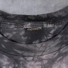 Load image into Gallery viewer, Vintage Liquid Blue (2005) Jimmy Page Music Band Grey Black Tie Dye Cotton T-Shirt
