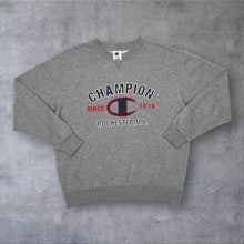 Load image into Gallery viewer, Champion Rochester Sweatshirt Size 150 Men's S Grey Since 1919 Big Logo
