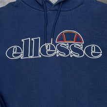 Load image into Gallery viewer, Ellesse Classic Embroidered Big Logo Spellout Pullover Hoodie
