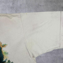 Load image into Gallery viewer, Vintage "Wetlands Vanishing" Animal Wildlife Graphic Cream T-Shirt
