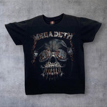Load image into Gallery viewer, Early 00’s Megadeth Spellout Graphic Thrash Heavy Metal Band T-Shirt
