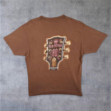 Load image into Gallery viewer, Vintage B. B. King &amp; Friends (2005) "80" Blues Rock Music Band Brown Cotton  T-Shirt
