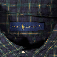 Load image into Gallery viewer, Ralph Lauren Tartan Plaid Check Cotton Long Sleeve Button-Down Shirt
