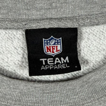 Load image into Gallery viewer, NFL Team Apparel Pittsburgh Steelers Football Embroidered Grey Crewneck Sweatshirt
