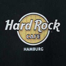 Load image into Gallery viewer, Hard Rock Cafe "Hamburg" Souvenir Logo Spellout Graphic T-Shirt
