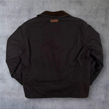Load image into Gallery viewer, Vintage 90s Marlboro Classics XL Blanket Lined Chore Barn Jacket Brown MCS

